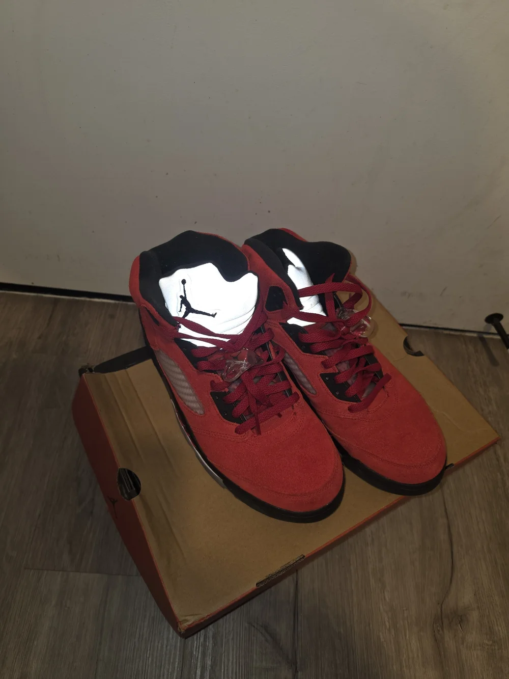 Air Jordan 5 Retro 'Raging Bull' 2021  WORN ONCE MAX CERTIFIED✅️✅️✅️